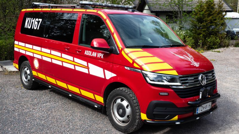 Asolan VPK:n kevään uusi kalustohankinta