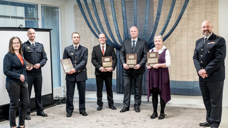Palosuojelurahaston 13. Innovaatiopalkinto Saku Tauriaiselle