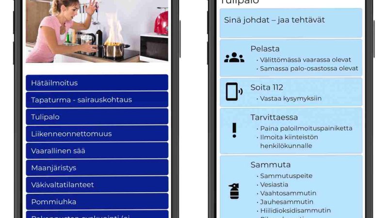 Palosuojelurahaston Innovaatiopalkinnon 2021 kunniamaininta turvallisuusaiheisen pikaoppaan suunnittelusta kuluttajalle